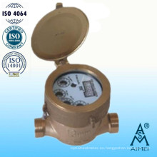 Rotary Vane Rueda Single-Jet medidor de agua semi-seco (LXSY-13D)